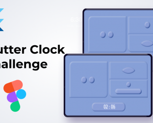 Flutter Clock Challenge