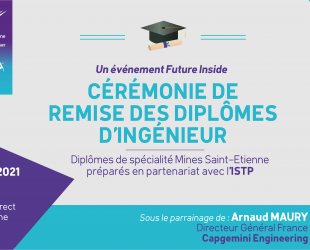 remise de diplomes ISTP Mines Saint-Etienne 2021